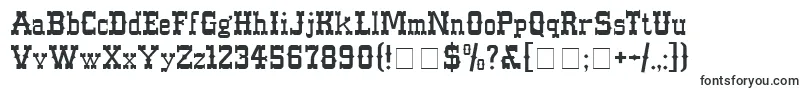 Шрифт WesternNormal – шрифты для Манги