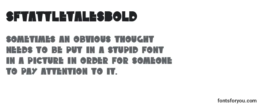 Review of the SfTattleTalesBold Font