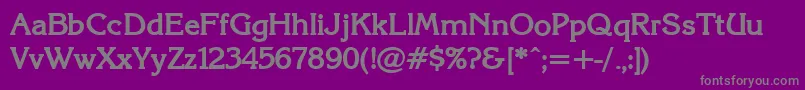 Подробнее о шрифте KarinacBold Шрифт KarinacBold – серые шрифты на фиолетовом фоне