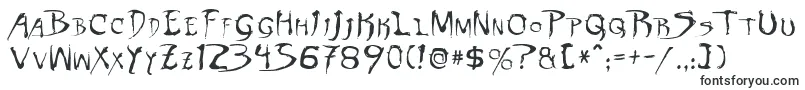 DinobotsNormal-fontti – Alkavat D:lla olevat fontit