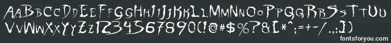 DinobotsNormal Font – White Fonts