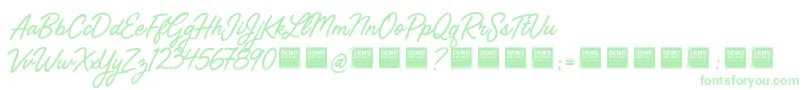 StreetMagicDemo Font – Green Fonts