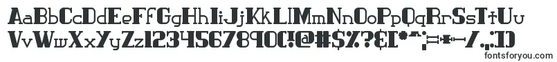 フォントClassicTrash1Brk – ロゴ用のフォント