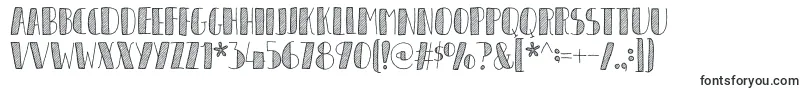 OrganiqueDemo-fontti – Alkavat O:lla olevat fontit