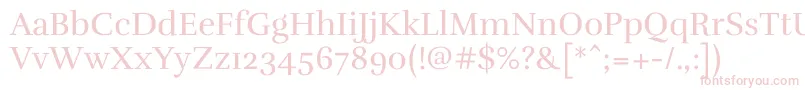 RufinaRegular Font – Pink Fonts