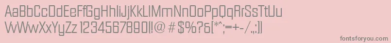 Więcej informacji o czcionce DiamanteserialLightRegular Czcionka DiamanteserialLightRegular – szare czcionki na różowym tle