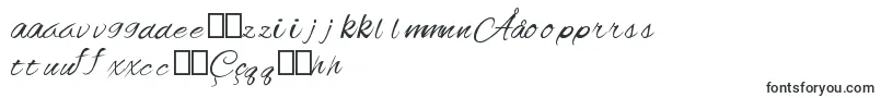Offingapp-Schriftart – usbekische Schriften