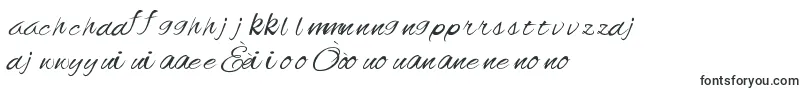 Offingapp-Schriftart – kreolische Schriften