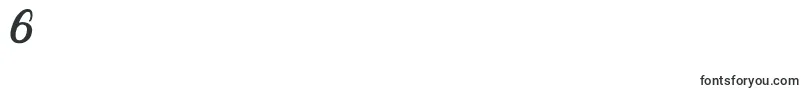 フォントDopestyle – フォント数字6