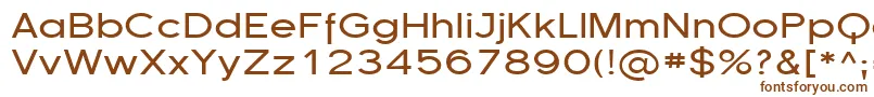 Шрифт Florsn13 – коричневые шрифты