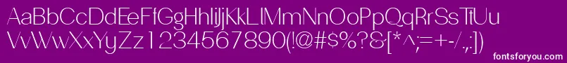 Подробнее о шрифте PassionsanspdacLight Шрифт PassionsanspdacLight – белые шрифты на фиолетовом фоне