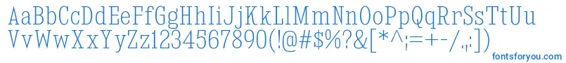 KingsbridgeCdEl Font – Blue Fonts