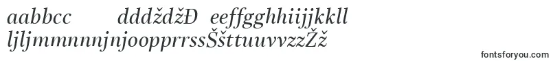 LinotypeReallyMediumItalic Font – Croatian Fonts