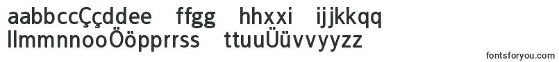 Frankleinbold-fontti – azerbaidžanilaiset fontit