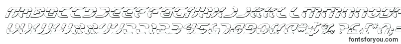 StarfighterShadowItalic-Schriftart – Kleinbuchstaben-Schriften