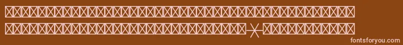 fuente Astrologypiltstd1 – Fuentes Rosadas Sobre Fondo Marrón
