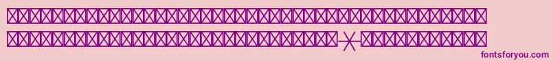 Astrologypiltstd1-Schriftart – Violette Schriften auf rosa Hintergrund