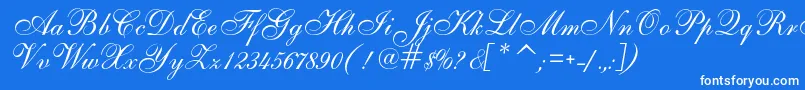 Más sobre la fuente AlsScript fuente AlsScript – Fuentes Blancas Sobre Fondo Azul