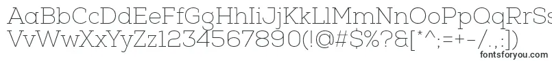 NexaSlabThin-fontti – Fontit Windowsille