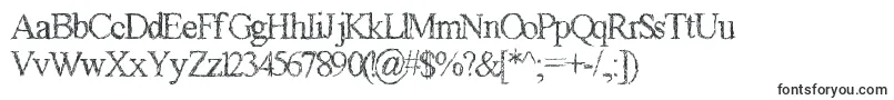 GagaillePremiere-Schriftart – Schriftarten, die mit G beginnen