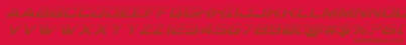 More about Spyagencyv3gradital Font Spyagencyv3gradital Font – Brown Fonts on Red Background