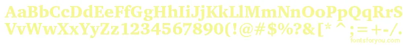 Charteritcblack Font – Yellow Fonts