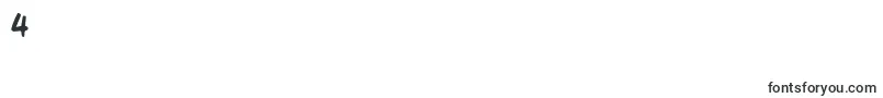 Qareports Font – Fonts for Digit 4