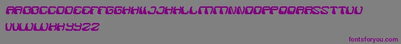 ElectroMagnet Font – Purple Fonts on Gray Background