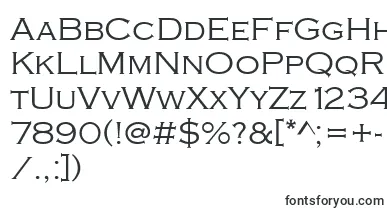  Copperplate font