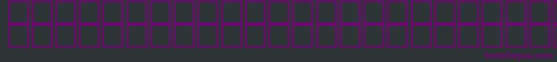 McsHor8SINormal2000 Font – Purple Fonts on Black Background