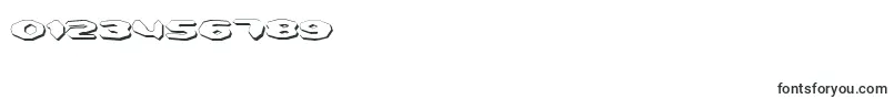DetonatorShadow Font – Fonts for Numbers and Digits