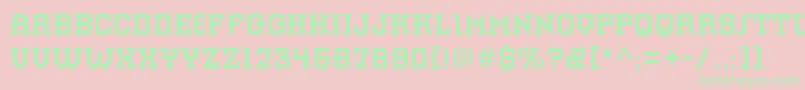 Weitere Informationen zur StAzucarGothic-Schriftart StAzucarGothic-Schriftart – Grüne Schriften auf rosa Hintergrund
