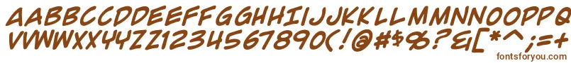 ComicGeekBold Font – Brown Fonts