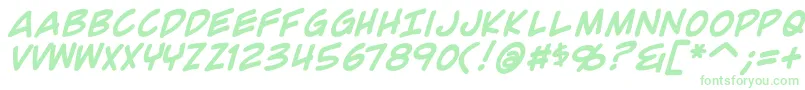 ComicGeekBold Font – Green Fonts