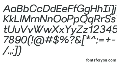 VillerayItalic font – neat Fonts