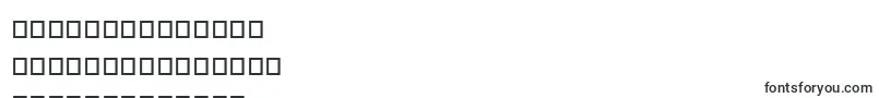 Bearpaw-Schriftart – koreanische Schriften