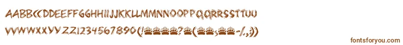 Bearpaw Font – Brown Fonts