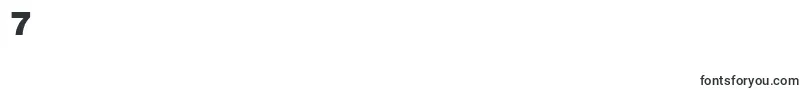HelveticaBlack Font – Fonts for Digit 7