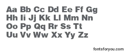 HelveticaBlack-fontti