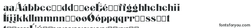 Шрифт Bizarrerie – чешские шрифты