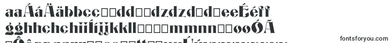 Шрифт Bizarrerie – словацкие шрифты