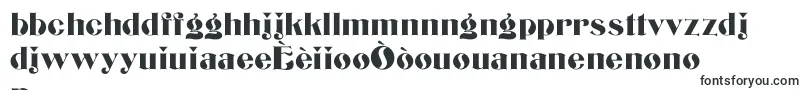 Bizarrerie-fontti – kreolilaiset fontit