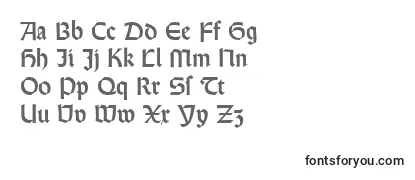 RundgotischRegular Font
