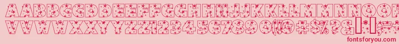 More about StarlightSansJl Font StarlightSansJl Font – Red Fonts on Pink Background