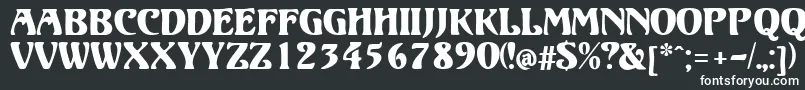 ElizabetaModern Font – White Fonts