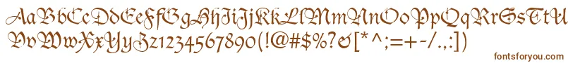 TudorScriptSsi Font – Brown Fonts