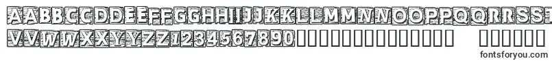 Шрифт CfcherokeeRegular – деревянные шрифты