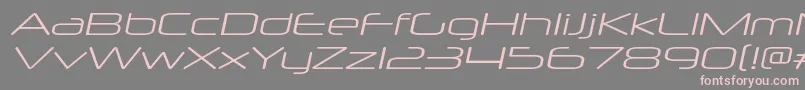 fuente NeuropolxxpltItalic – Fuentes Rosadas Sobre Fondo Gris