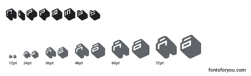 Nipponbl Font Sizes