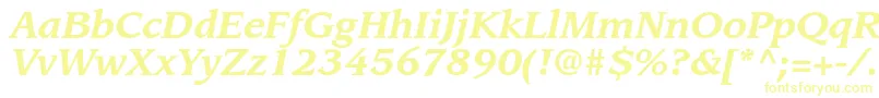 LeawoodstdBolditalic Font – Yellow Fonts